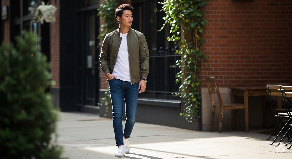 Weekend Style Simplified: Jeans, Tees, and Just the Right Jacket