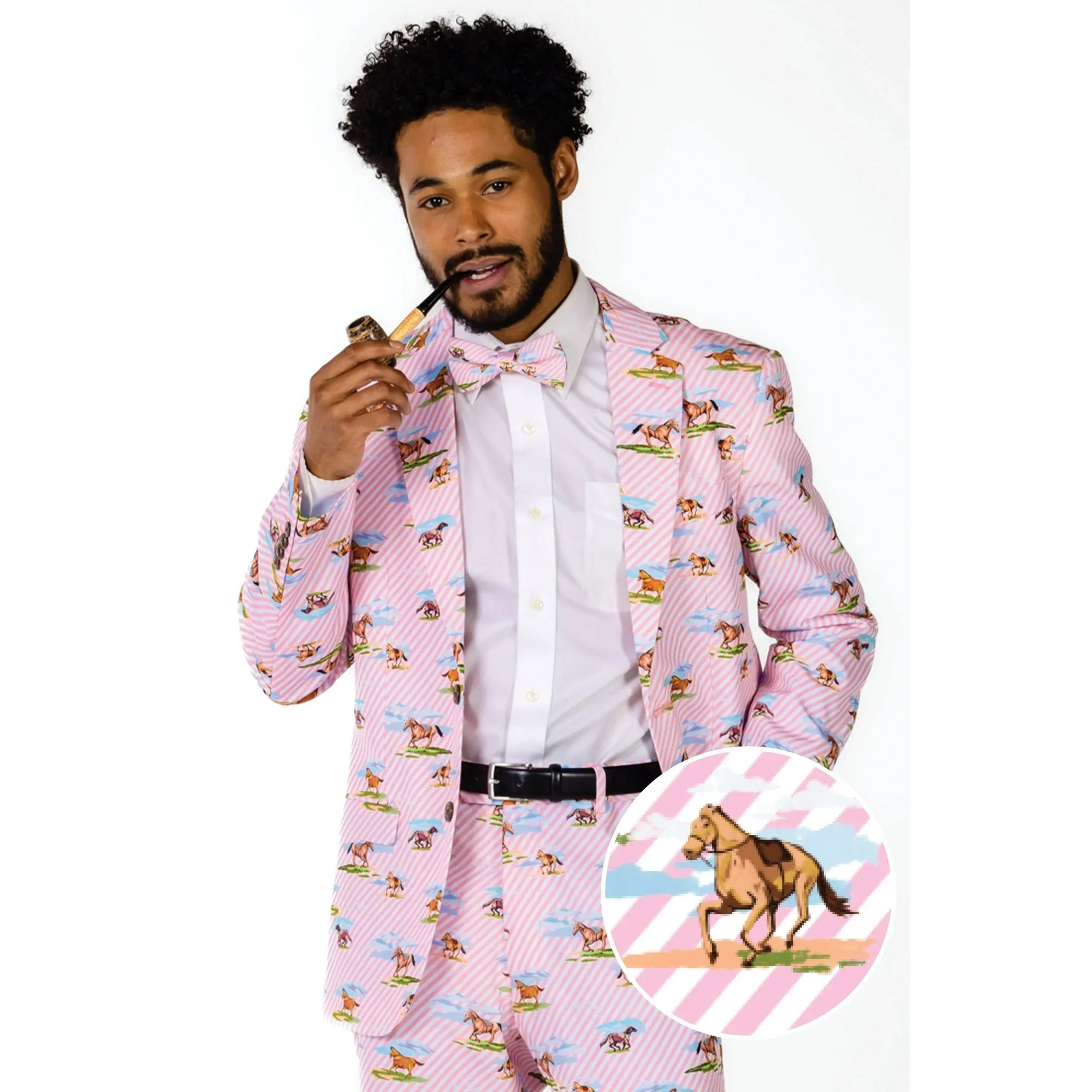 The Supreme Steed - Shinesty Derby Horses Blazer US Jacket 52